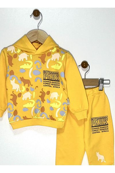 Kocaman Bebe Animal Printed Boy's Suit