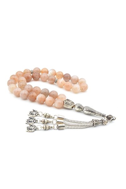 Murty99 Mărgele de rugăciune din piatră solară naturală autentică de dimensiu...