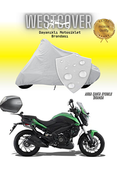 WestCover Bajaj Dominar 400 UG حقيبة خلفية متوافقة مع القماش المشمع للدراجات ...