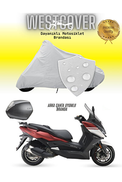 WestCover Arora Chinf 318 Backpack Compatible Motorcycle Tarpaulin, Cover Gray
