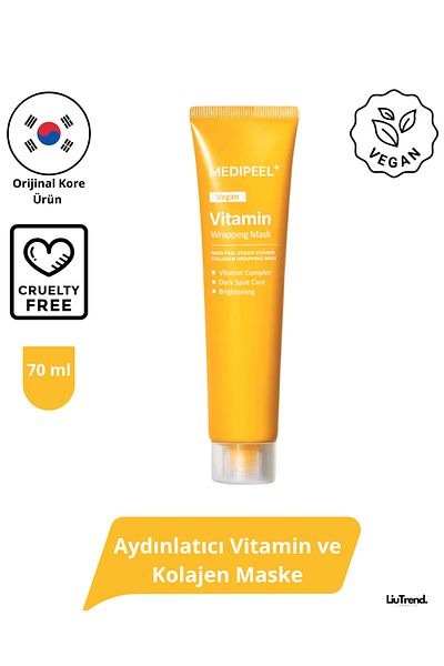 Medipeel Vegan Vitamin Collagen Wrapping Mask 70ml Vitamin Film Mask