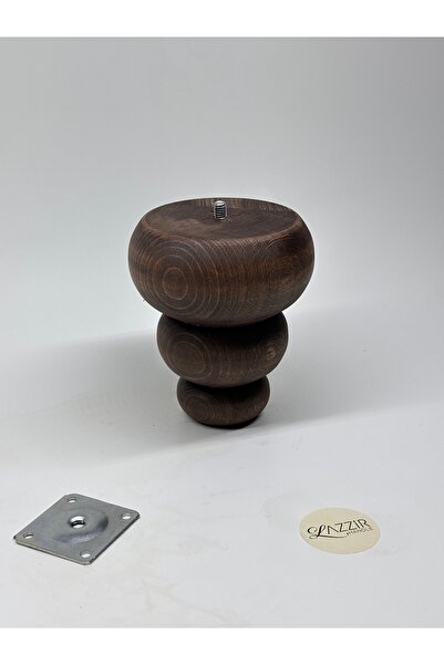 lazzir handle Ξύλινο Πολυτελές Μεγάλο Τραπέζι Μπολ Μπολένιο (K-A36) (Διάμετρος-11,5..Ύψος-13) Μονό (Χρώμα Καρυδιάς) Συμπεριλαμβάνεται Συσκευή