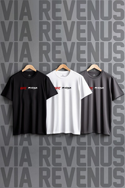 Vordevia تيشيرت من القطن الممشط مكون من 3 قطع مطبوع من UFC