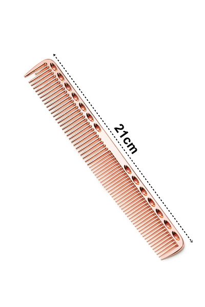 Transformacion Hair Cutting Comb - Aluminium Hair Styling and Trimming Rose 721399