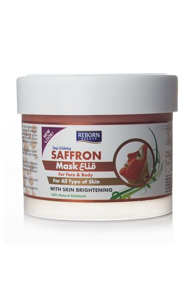 REBORN Reborn Saffron Clay Mask - Skin Lightening Formula - 500ml