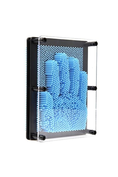 Genel Markalar KÜÇÜK BOY 13X10 CM AÇIK MAVİ PİN ART BLUE 3D DİMENSİONAL SCULP...