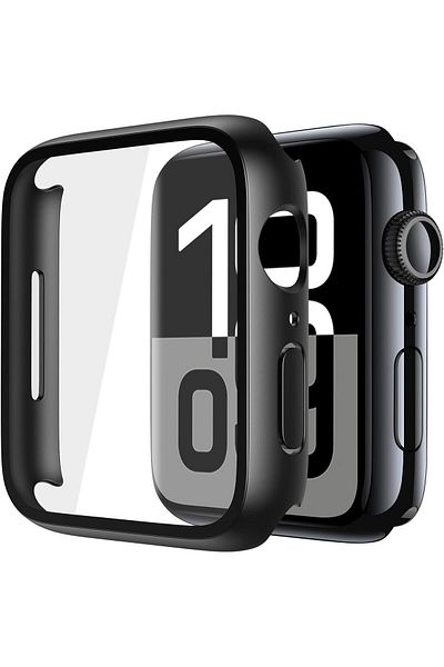 İncisoft حافظة متوافقة مع Watch Series 10 مقاس 46 مم وواقي شاشة 360 درجة حماية كاملة