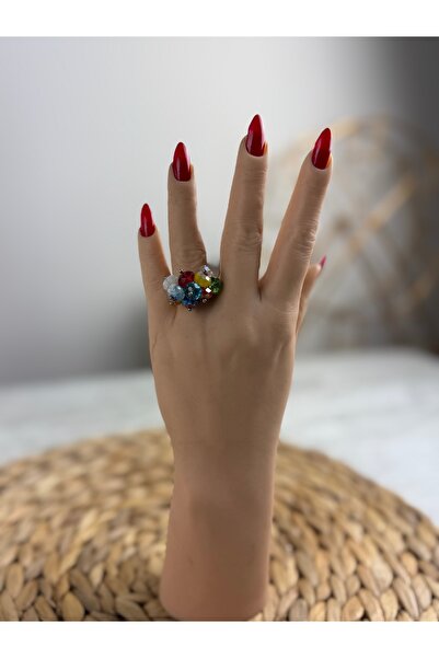 SEDEF TAKI Kristal yüzük