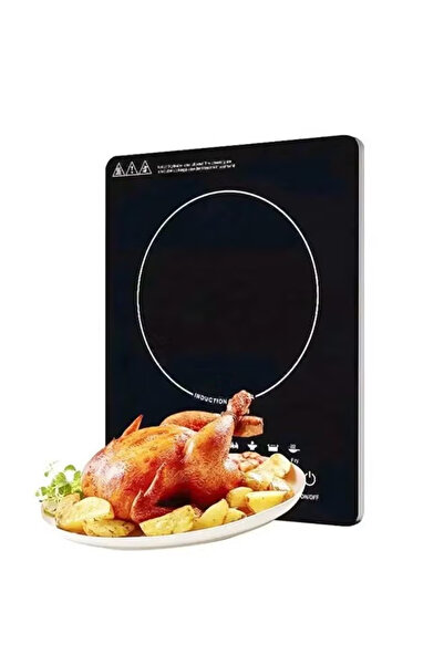 COOYA Portable Induction Cooktop Induction Hob,Inset 2200W,Slider Touch Control Single Countertop,Black