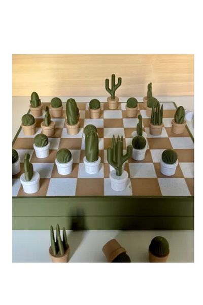 3D Brothers Board Game - Botanical Chess