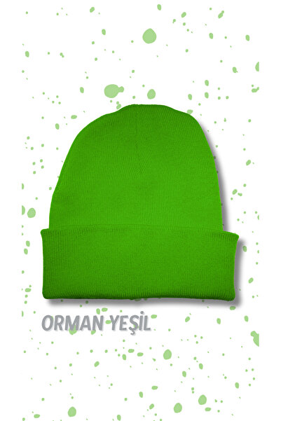 oheryerde Unisex Katlamalı Bere RENGARENK