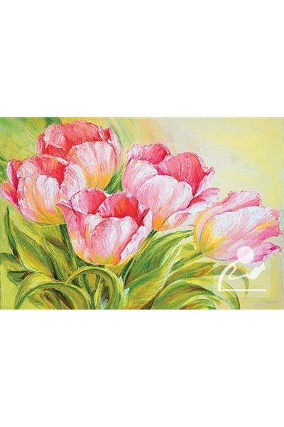 King Of Puzzle Pink Tulips Wooden Puzzle 500 Pieces (nt06-d)