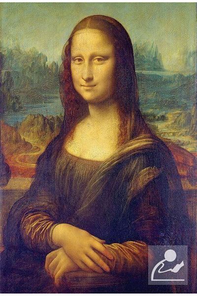 King Of Puzzle Mona Lisa and Leonardo Da Vinci 2000 Piece Wooden Puzzle - KR52-MM