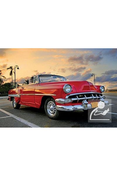 King Of Puzzle Chevrolet Bel Air 1954 - Wooden Puzzle 1000 Pieces (TT01-M)