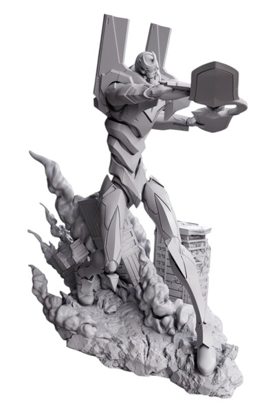 Miyazaki Premium Eva-02 Figürü | Neon Genesis Evangelion Koleksiyonu