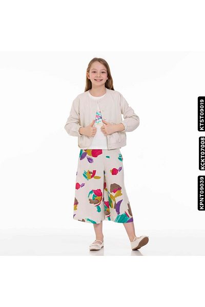 XO Kids 8-14 Girls Pocket Elastic Jacket - 34373 Kckt07008