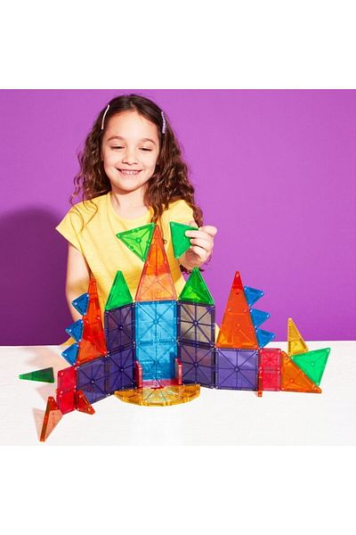 Magna Tiles Magna-Tiles + Micromags - 46 Pieces