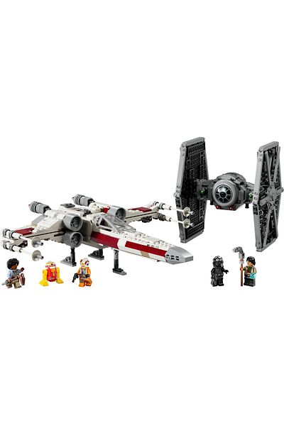 LEGO ®   Star Wars ™   Tie Fighter & X-Wing Combine 75393 - 9+ Creative Toy Building Set (1063 Pieces)