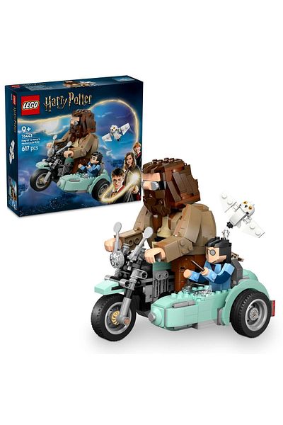 LEGO ®   Harry Potter ™   Hagrid ™   And Harry's Motorcycle Ride 76443 - 9+ Toy Construction Set (617 Pr