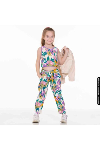 XO Kids 4-8 Years Old Girl Pastel Tank Top - 34530 Katl00008