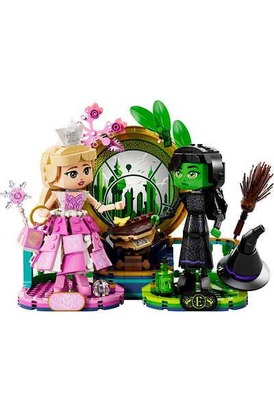 LEGO 75682 Model Figures of Wicked Elphaba and Glinda - Fantastic Toy for Kids Ages 10 and up