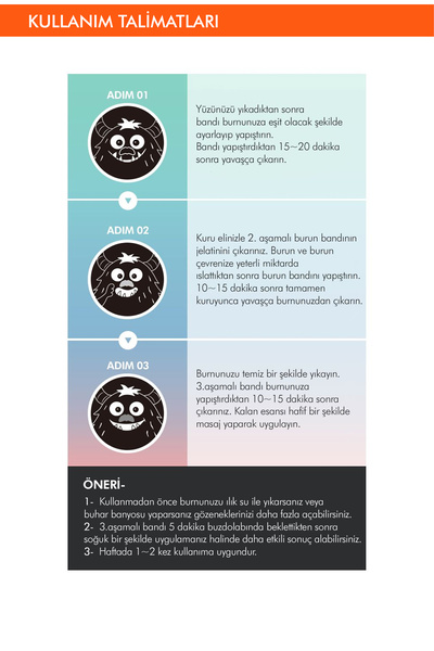 Missha Siyah Noktalar İçin 3 Aşamalı Burun Bandı A'PIEU Goblin Blackhead 3-Step Nose Pack