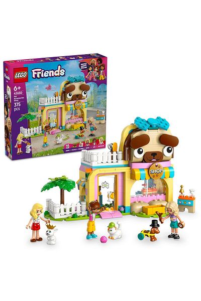 LEGO ®   متجر ملحقات الحيوانات الأليفة من فريندز 42650 - مجموعة بناء للأعمار من 6 سنوات فما فوق (375 قطعة)