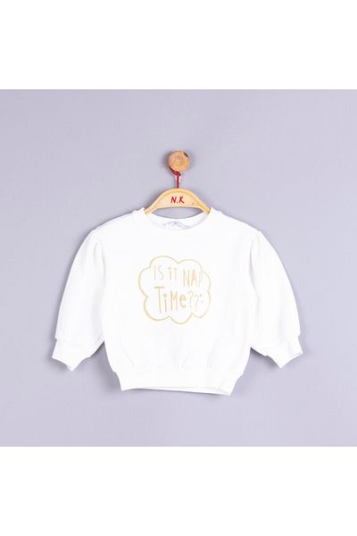 nk kids 9-годишен суитшърт с обувки за момичета - 3 години 0033611 Kswt02042