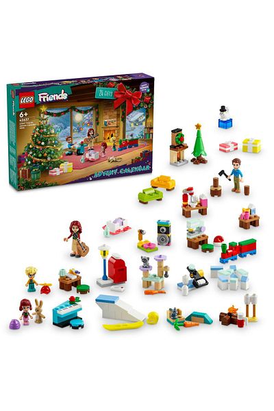 LEGO Friends 2024 New Year's Calendar and Toy - Age 6 and up Set (272 Pieces)