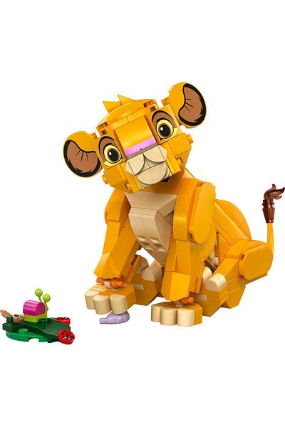 LEGO Disney Baby Lion King Simba 43243 – Age 6 and Up Toy Set (222 Pieces)