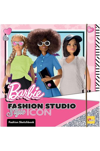 Lisciani Barbie Sketch Book Style Icon - Fashion Studio (Σε οθόνη 6 τμχ)