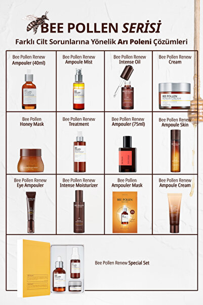 Missha Arı Poleni İçeren Yoğun Besleyici Nemlendirici Krem 50ml Bee Pollen Renew Cream