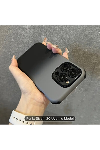 İphone 13 Ve 14 Uyumlu Kılıf Siyah Beyaz Tasarımlı Lüks Kılıf