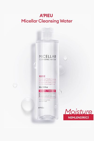 Missha Moisturizing Micellar Makeup Cleansing Water Apıeu Micellar Cleansing Water (Moisture) 300ml