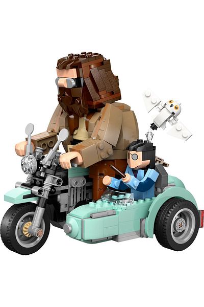 LEGO ®   Harry Potter ™   Hagrid ™   And Harry's Motorcycle Ride 76443 - 9+ Toy Construction Set (617 Pr