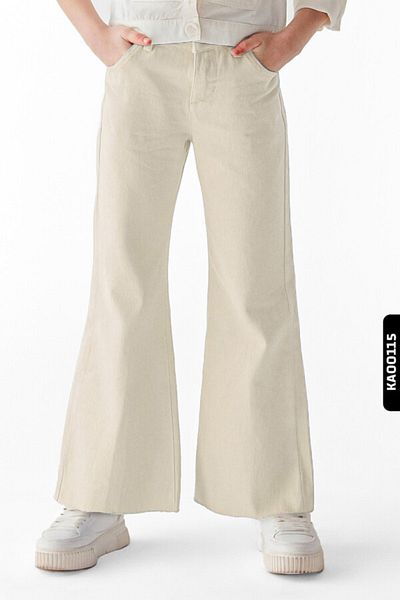 nk kids 8-14 Years Old Girl's Trousers - Double Pocket and Wide Leg 55705