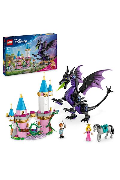 LEGO Disney Princess maleficent - Dragon Form Creation Set for Ages 7 and up 43240 (583 Pieces)