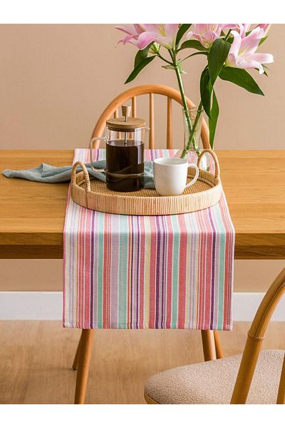 LC Waikiki Mixed Striped Runner 40X120 cm