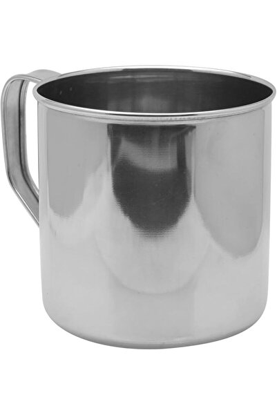 RAJ Stainless Steel Mug with Handle, 13.5 cm, NM0013, Serving Mug, Water Mug, Tea & Coffee