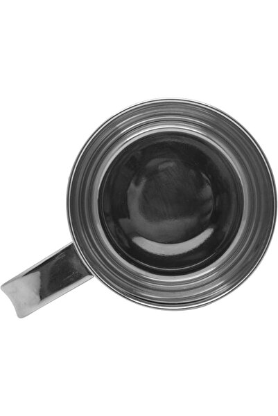 RAJ Stainless Steel Mug with Handle, 8 cm, NM0008, Serving Mug , Water Mug , Tea & Coffee Serveware