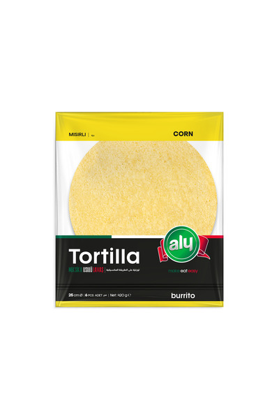 Aly Mısırlı Tortilla 25 cm 6' lı