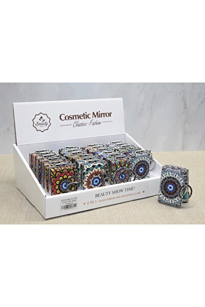 CT STONES Breloc cu oglindă de mână cu pietre Alk3766