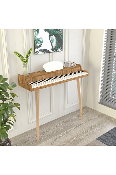 Uçar Mobilya Piyano Tasarımlı Dresuar, Masa, Petek Üstü & Kapaklı