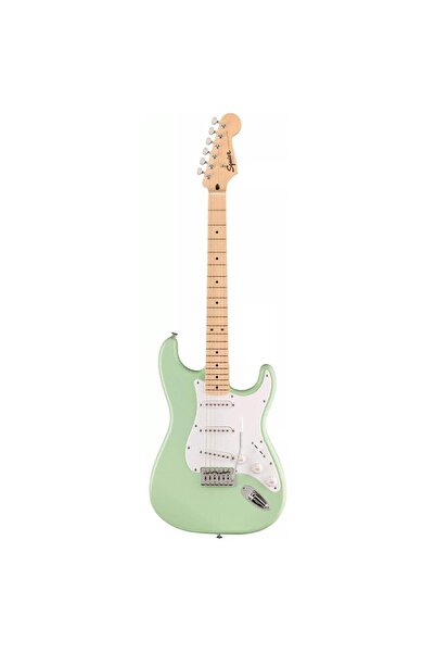 SQUIER FSR Sonic Stratocaster Akçaağaç Klavye WPG Surf Green Elektro Gitar