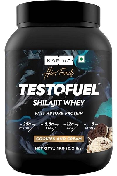 KAPİVA KAPIVA TESTOFUEL Shilajit Whey Cookies and Cream Protein 1Kg