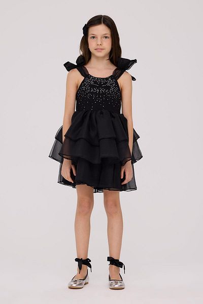 Tyess Bg Store Rochie Neagra Fata