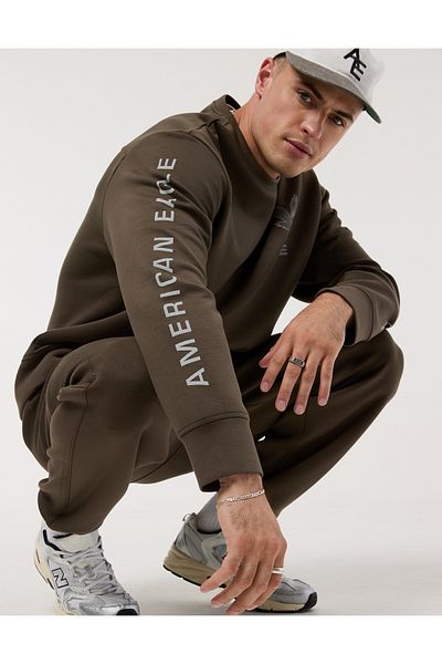 AMERICAN EAGLE AE 24/7 Crew Neck Sweatshirt