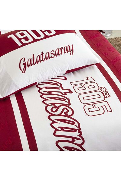 Taç Galatasaray 1905 Glow Licensed Single Ranforce Bed Sheet