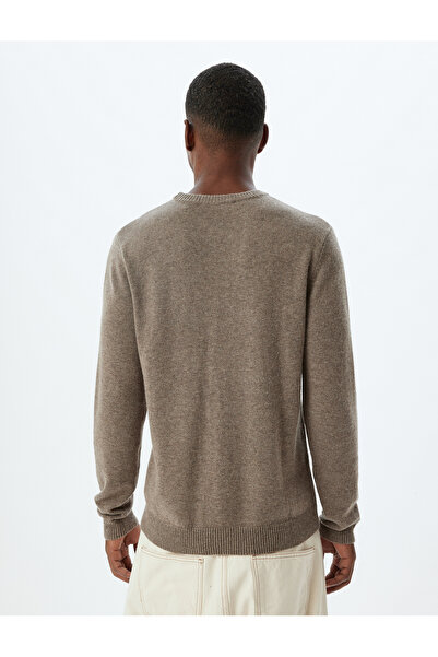 Koton Triko Kazak Basic Bisiklet Yaka Viskon