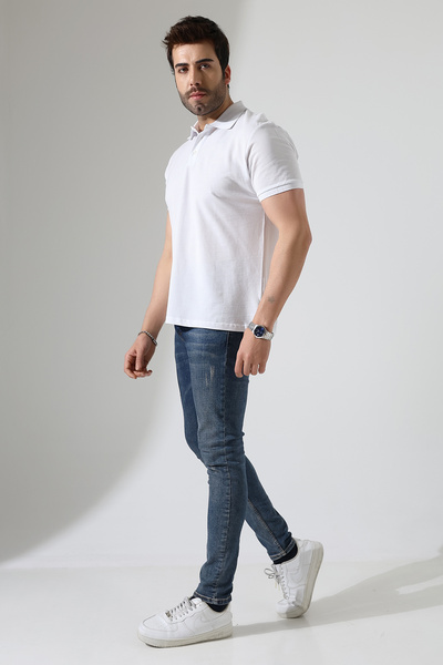 Endies 100% Cotton Regular Fit Slim Fit Short Sleeve Polo Neck T-Shirt 21844 ...